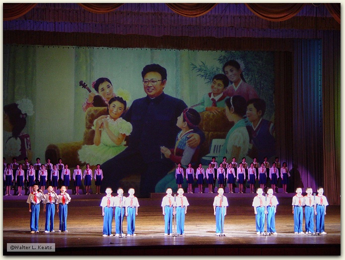 Performance, Mangyongdae School Children's Palace, Pyongyang, DPRK